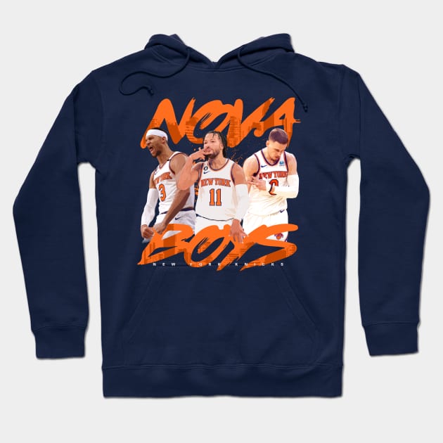 New York Knicks Nova Boys Hoodie by Juantamad